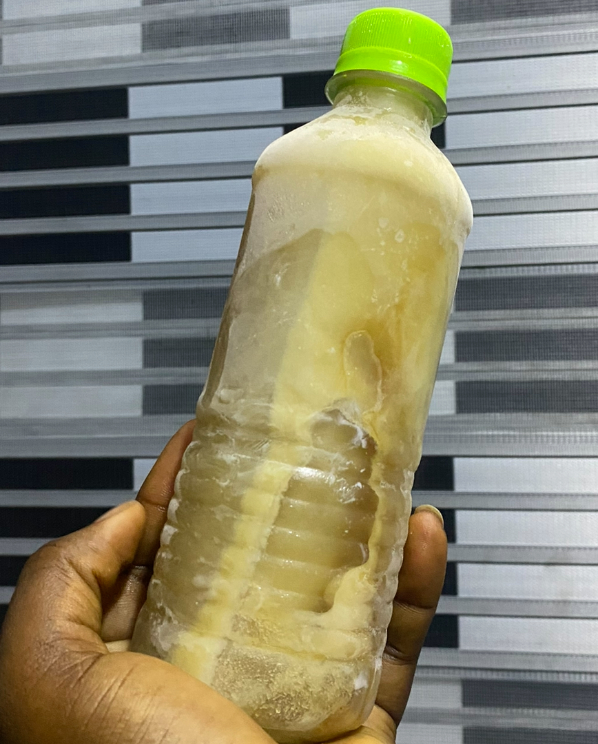 Very chilled Freshly made Tigernut Juice